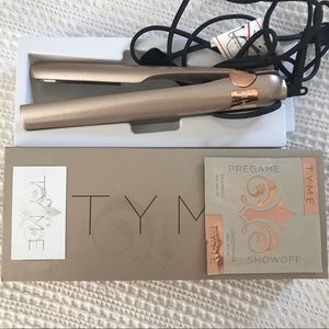 Tyme curling iron and straightener